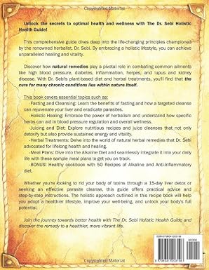 The Dr. Sebi Holistic Health Guide