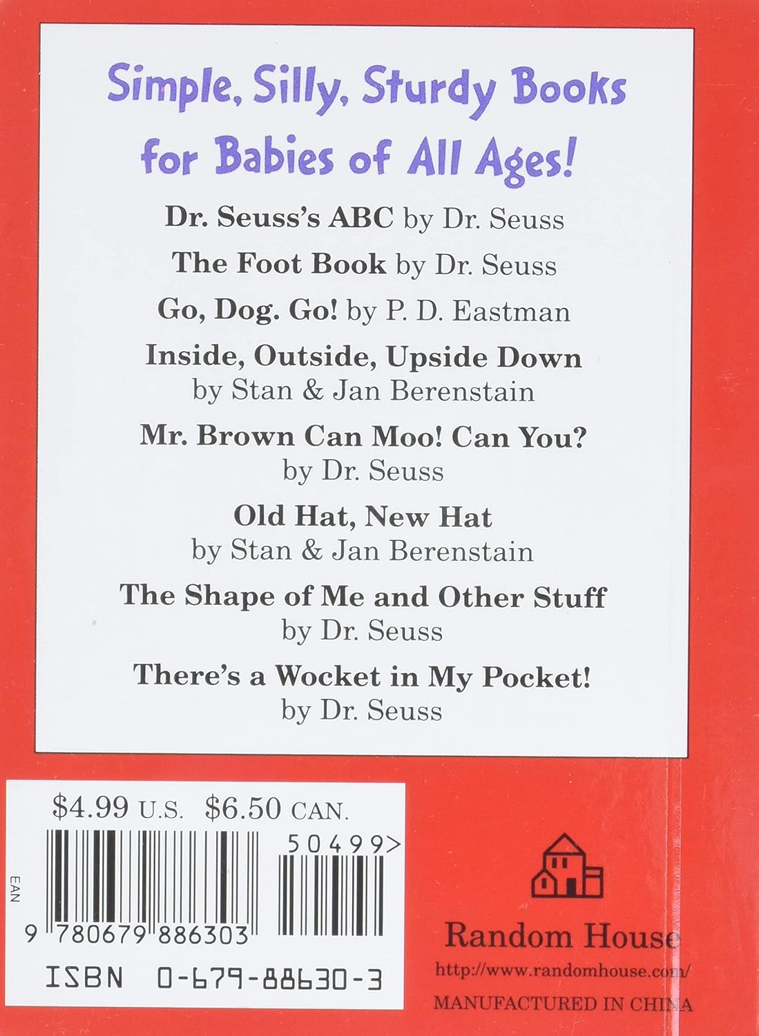 Old Hat New Hat (Bright & Early Board Books)