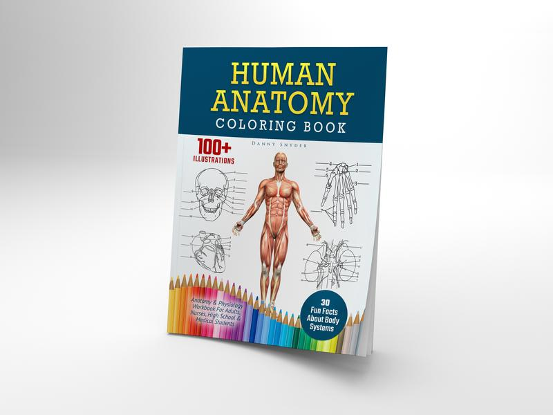 Human Anatomy Coloring Book for Adults & Students | 100 HD Medical Illustrations