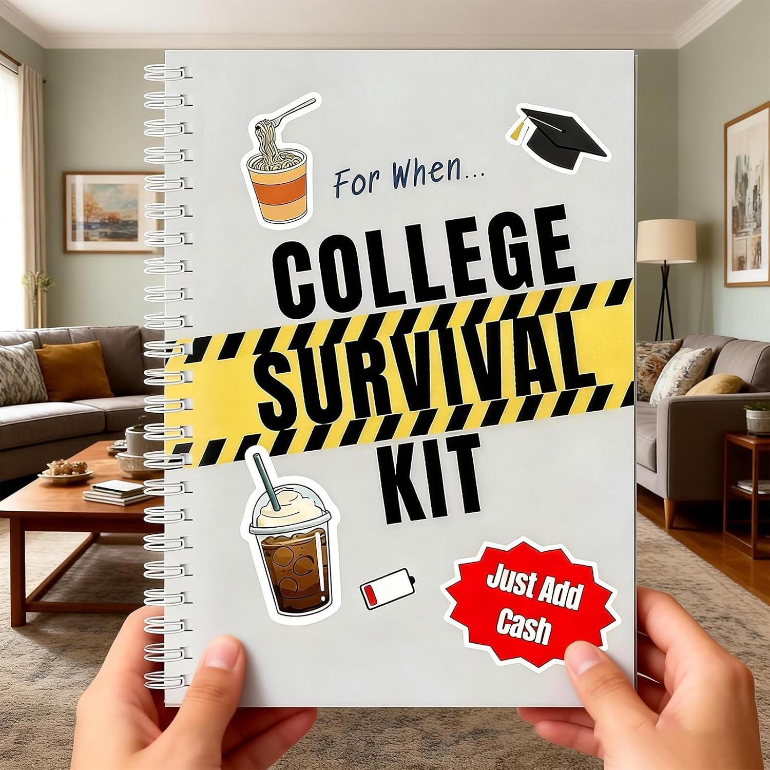 The 'For When..' College Survival Kit Gift Card Book