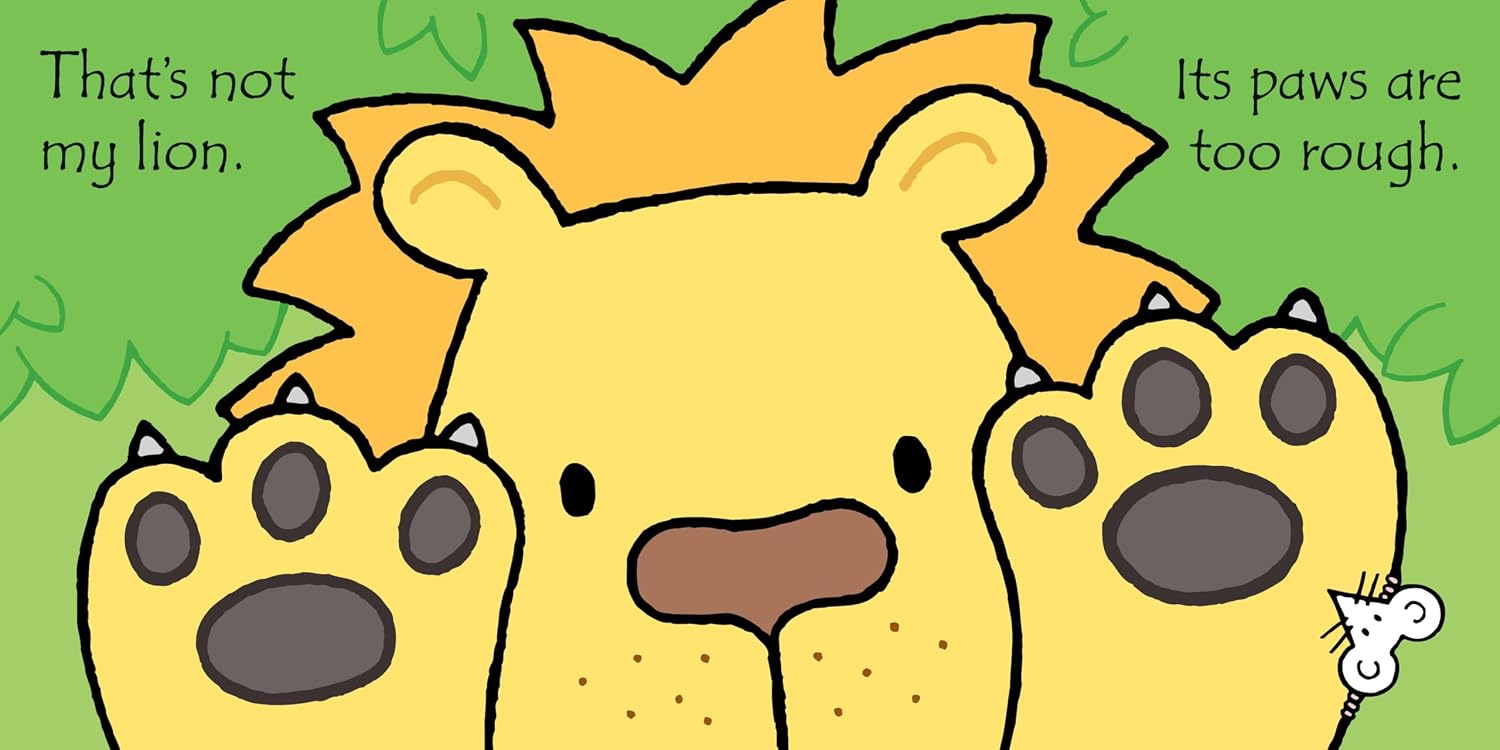 That's not my lion