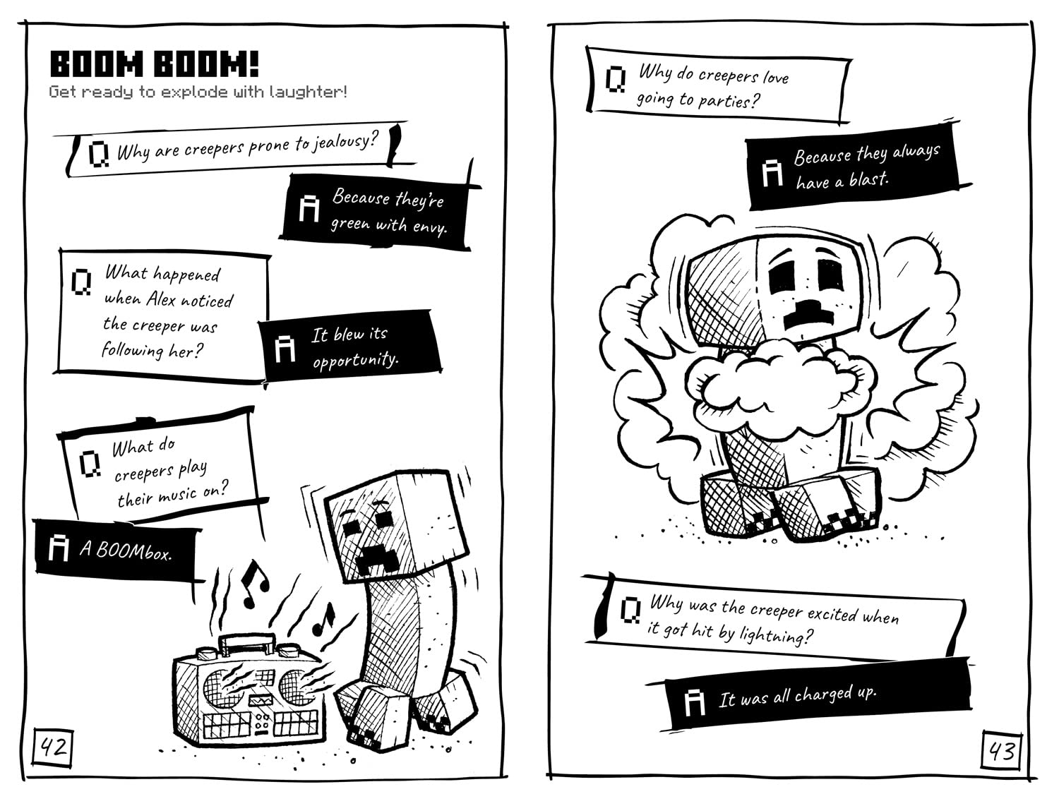 Minecraft Joke Book