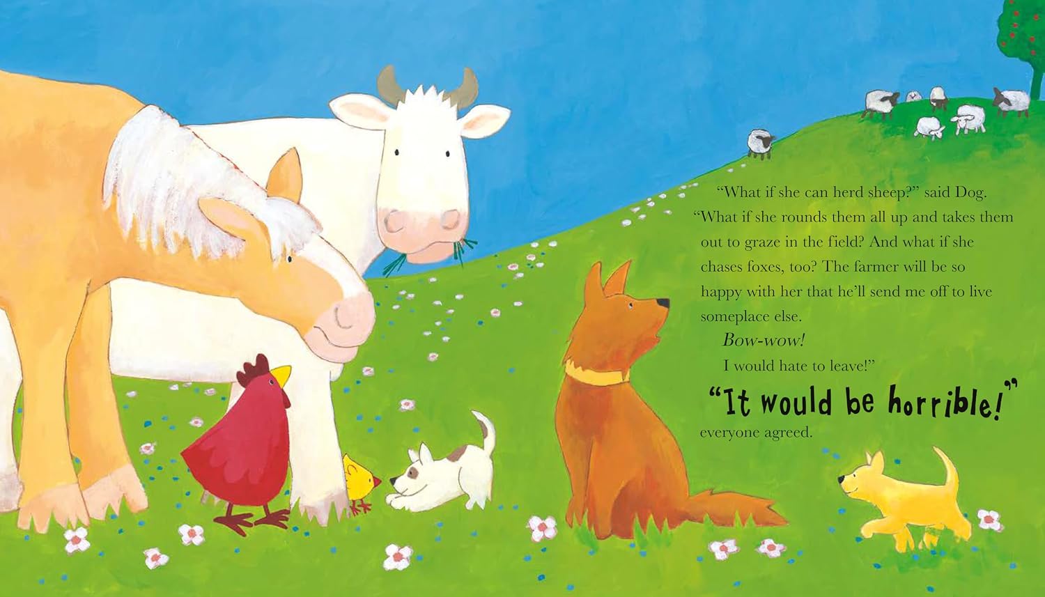 Baa! Moo! What Will We Do?