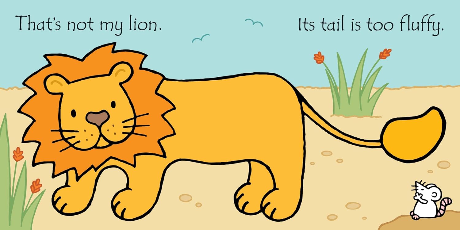 That's not my lion