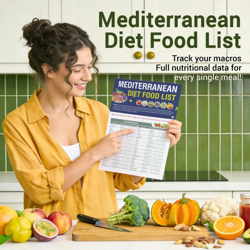 Comprehensive Mediterranean Diet Guide & Meal Plan | Recipes for Beginners & Experts