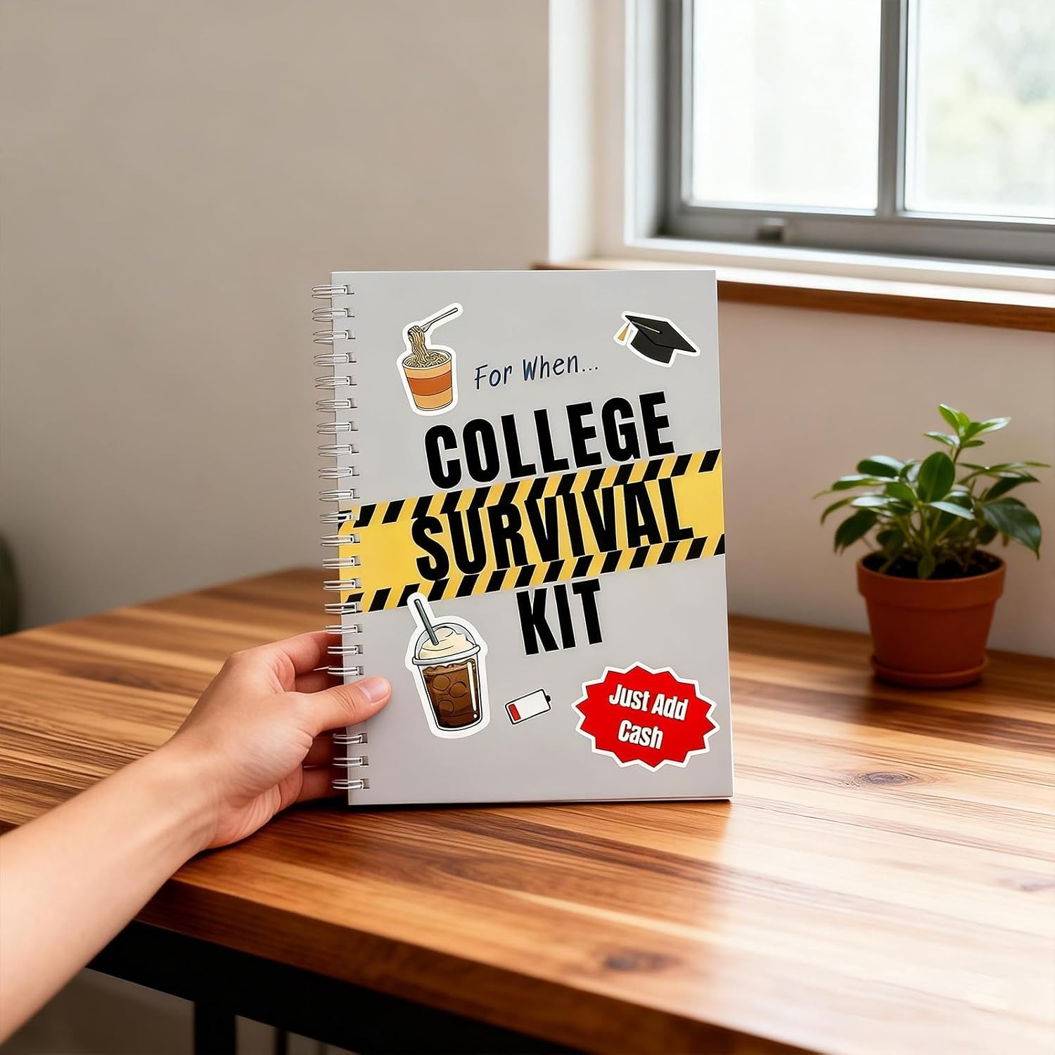 The 'For When..' College Survival Kit Gift Card Book