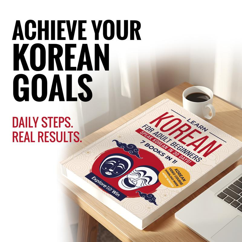 Comprehensive Korean Language Learning Bundle | 7-Book Series for Beginners