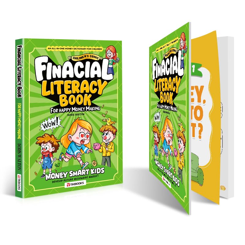 Ultimate Kids' Financial Literacy Comic Book | Fun Money Management & Wealth Guide