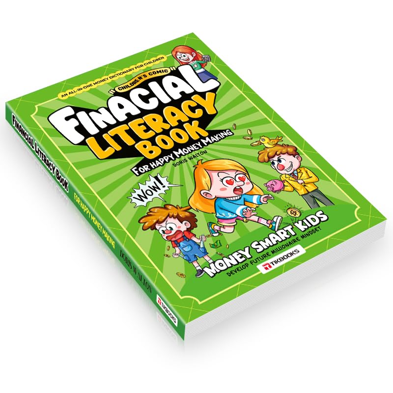 Ultimate Kids' Financial Literacy Comic Book | Fun Money Management & Wealth Guide