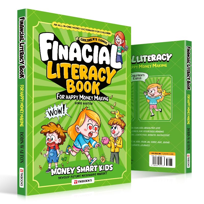 Ultimate Kids' Financial Literacy Comic Book | Fun Money Management & Wealth Guide