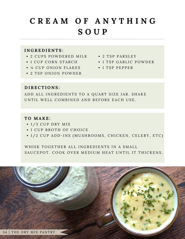 50+ Make-Ahead Dry Mix Recipes Cookbook | Homemade Baking & Meal Prep Guide