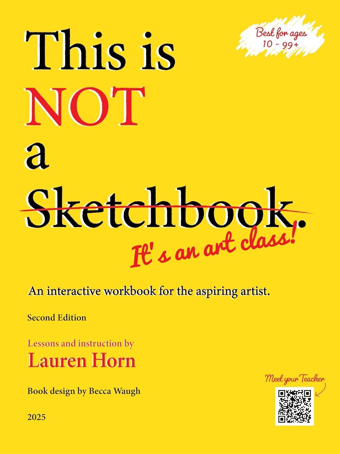This is Not a Sketchbook, It's an Art Class by Lauren Horn