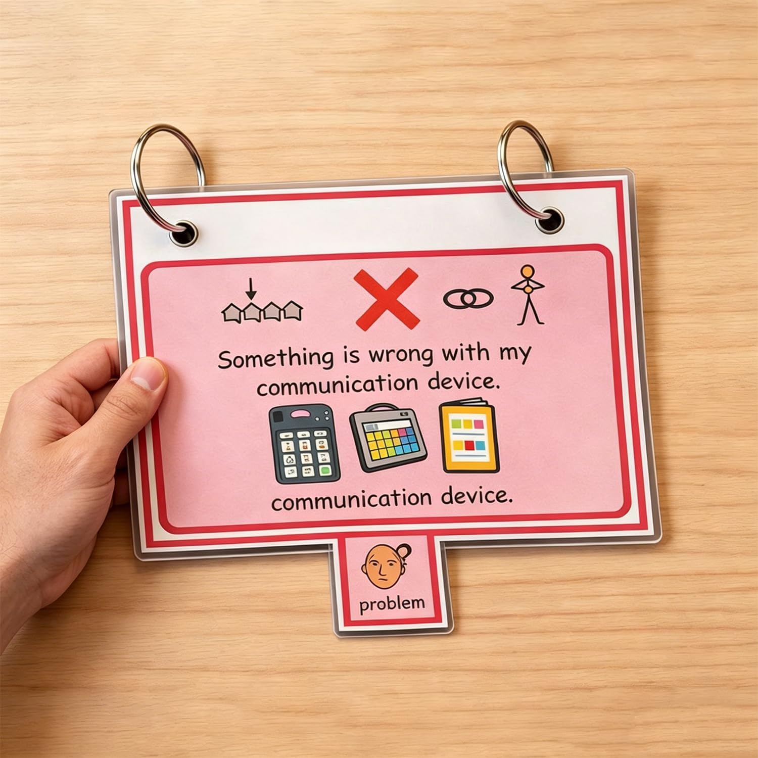 Ultimate Visual Communication Cards | Portable AAC Device for Autism & Speech Delay