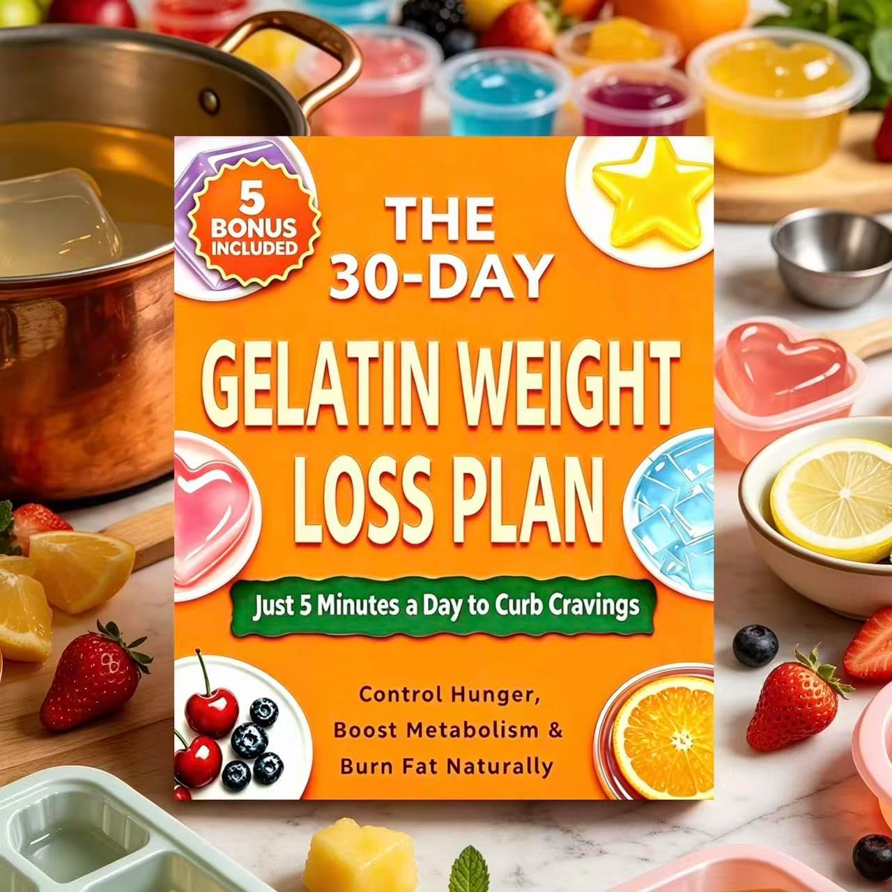 30-Day Weight Loss & Habit Planner | Daily Cravings Tracker & Journal