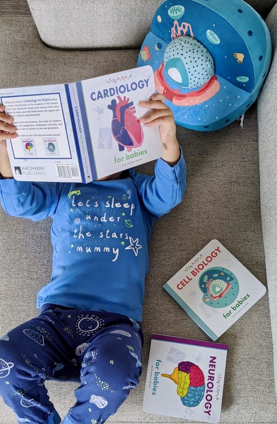 Early STEM Board Book | Introduction to Human Biology for Toddlers