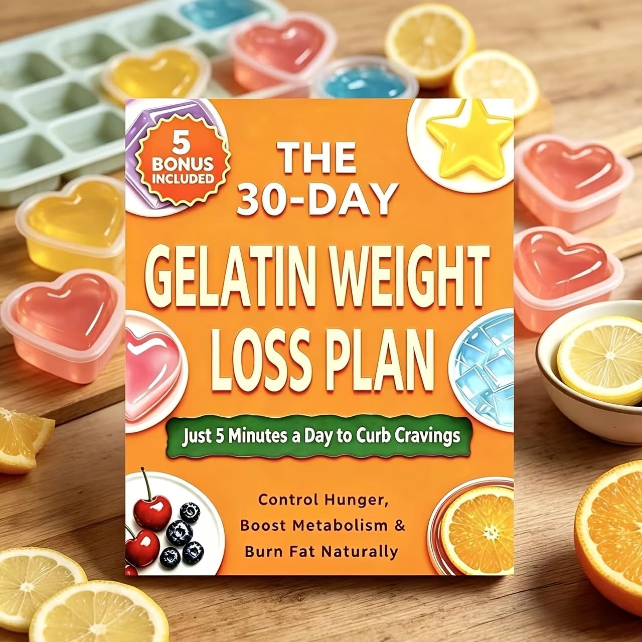30-Day Weight Loss & Habit Planner | Daily Cravings Tracker & Journal