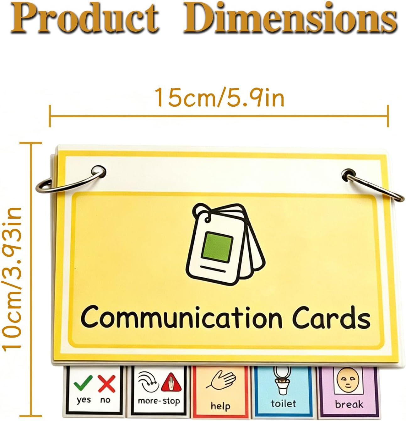 Ultimate Visual Communication Cards | Portable AAC Device for Autism & Speech Delay