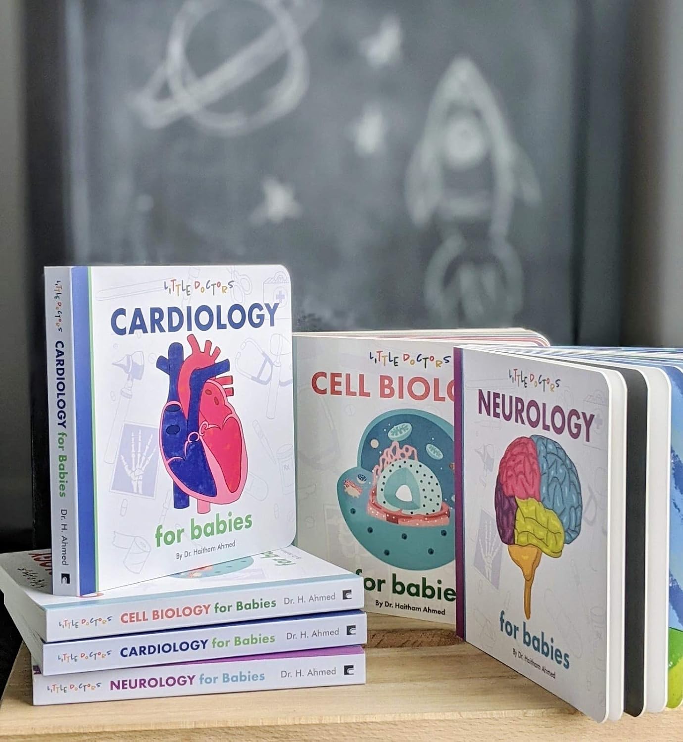 Early STEM Board Book | Introduction to Human Biology for Toddlers