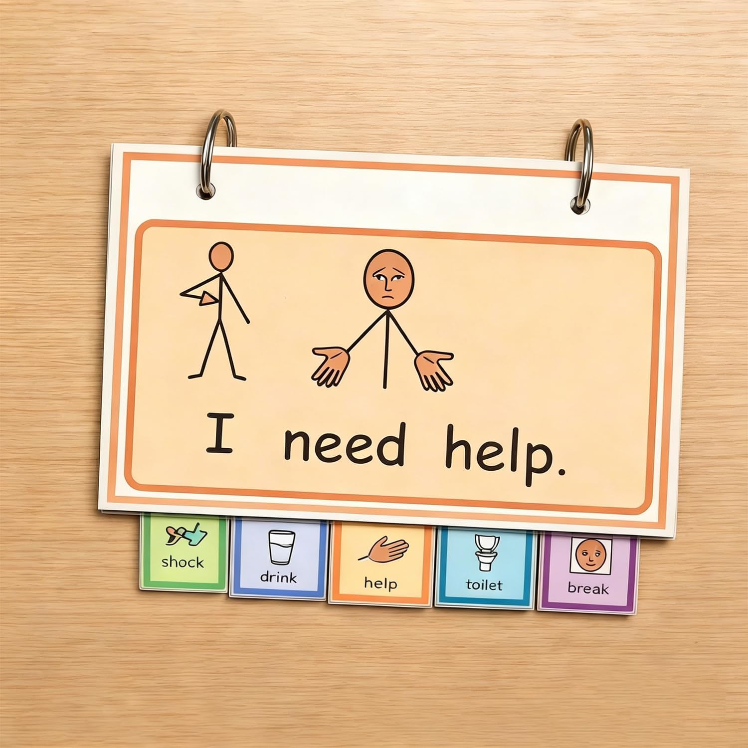 Ultimate Visual Communication Cards | Portable AAC Device for Autism & Speech Delay