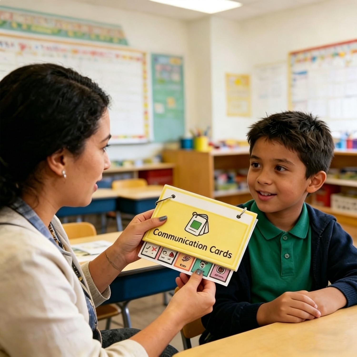 Ultimate Visual Communication Cards | Portable AAC Device for Autism & Speech Delay