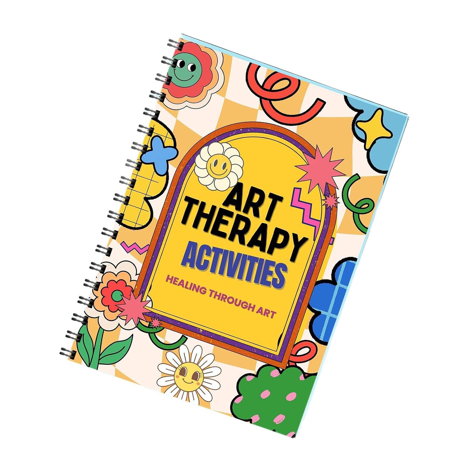 Premium Art Therapy Workbook & Guided Emotion Journal (Hardcover)