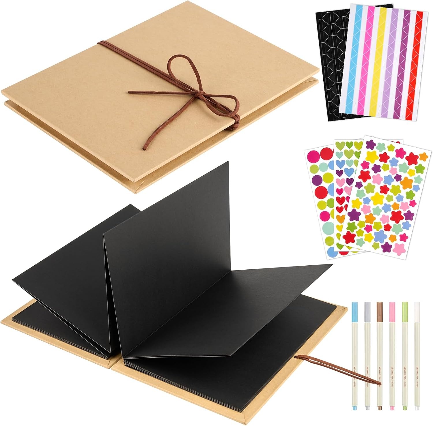 99+ Inch Accordion Foldable Scrapbook Album