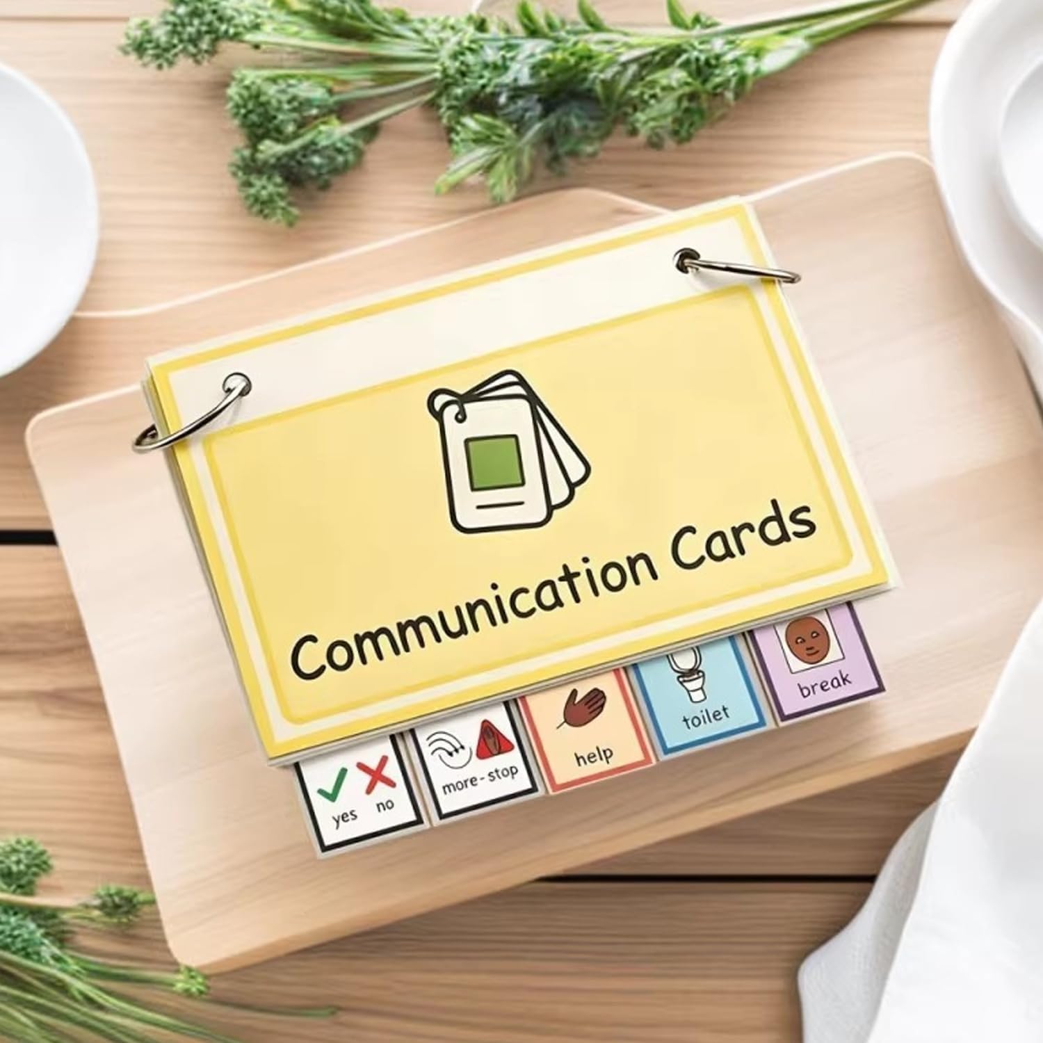 Ultimate Visual Communication Cards | Portable AAC Device for Autism & Speech Delay