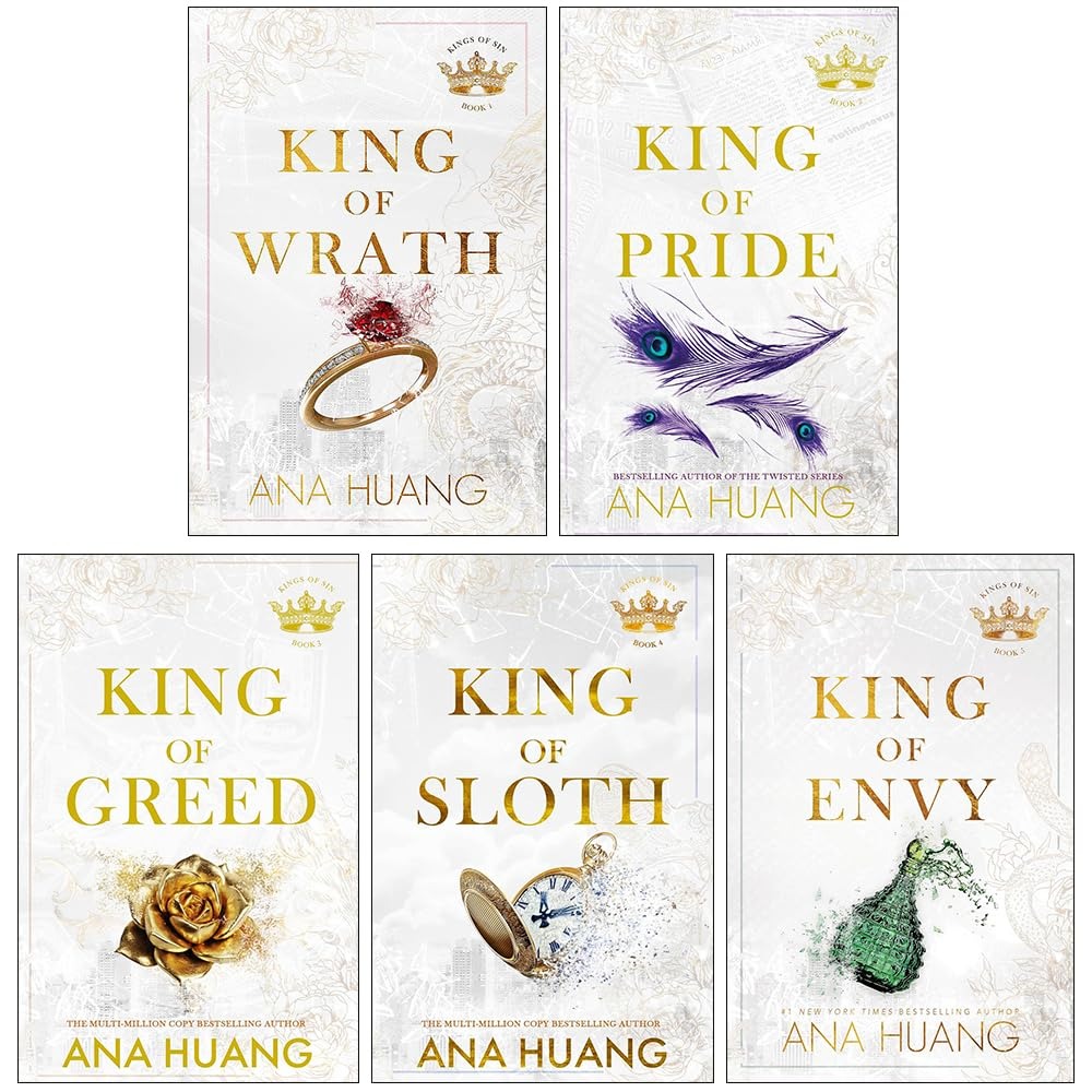 Kings of Sin Series 5 Books Collection Set By Ana Huang