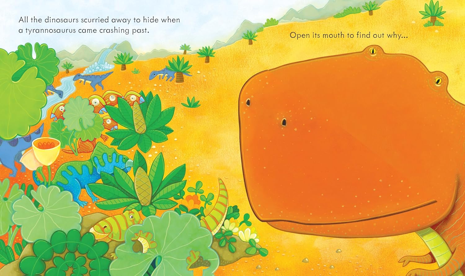 Usborne Peep Inside Dinosaurs | Illustrated by Simona Dimitri