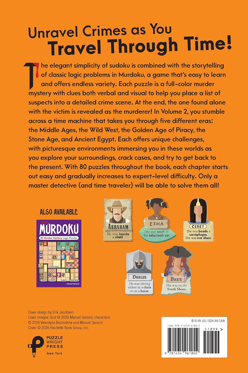 Murdoku: Time Travel Edition | USA Today Bestselling Puzzle Mystery