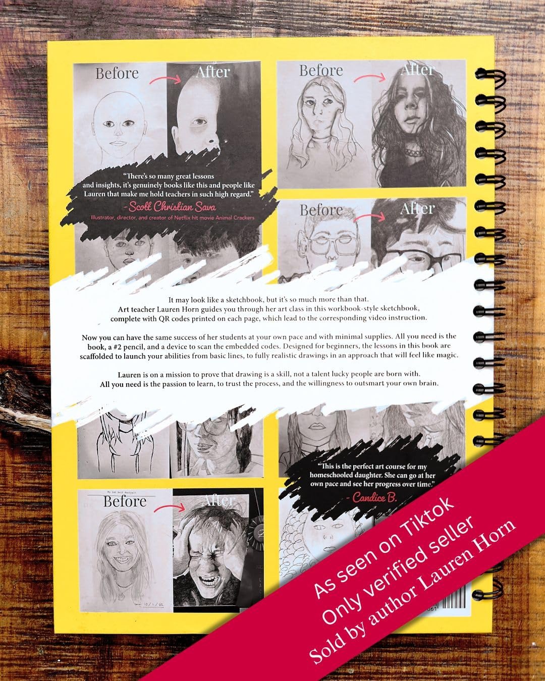 This is Not a Sketchbook, It's an Art Class by Lauren Horn