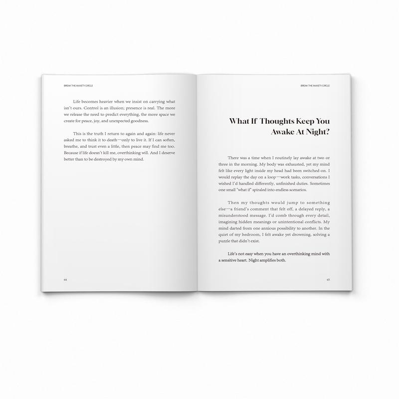 Overthinking & Anxiety Relief Guide | Emotional Balance & Self-Love Workbook