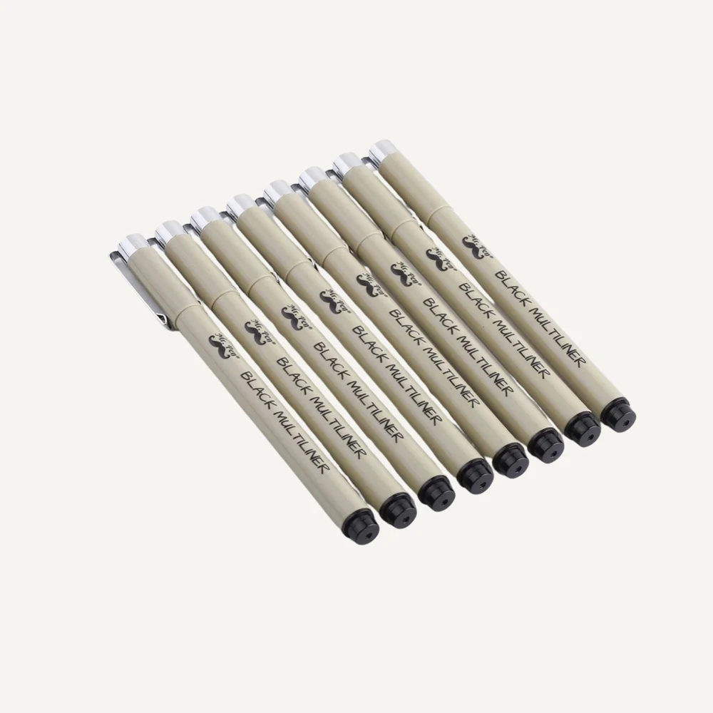 Meditative Line Art Tracing Book | Mindful Ink Drawing on Premium Paper