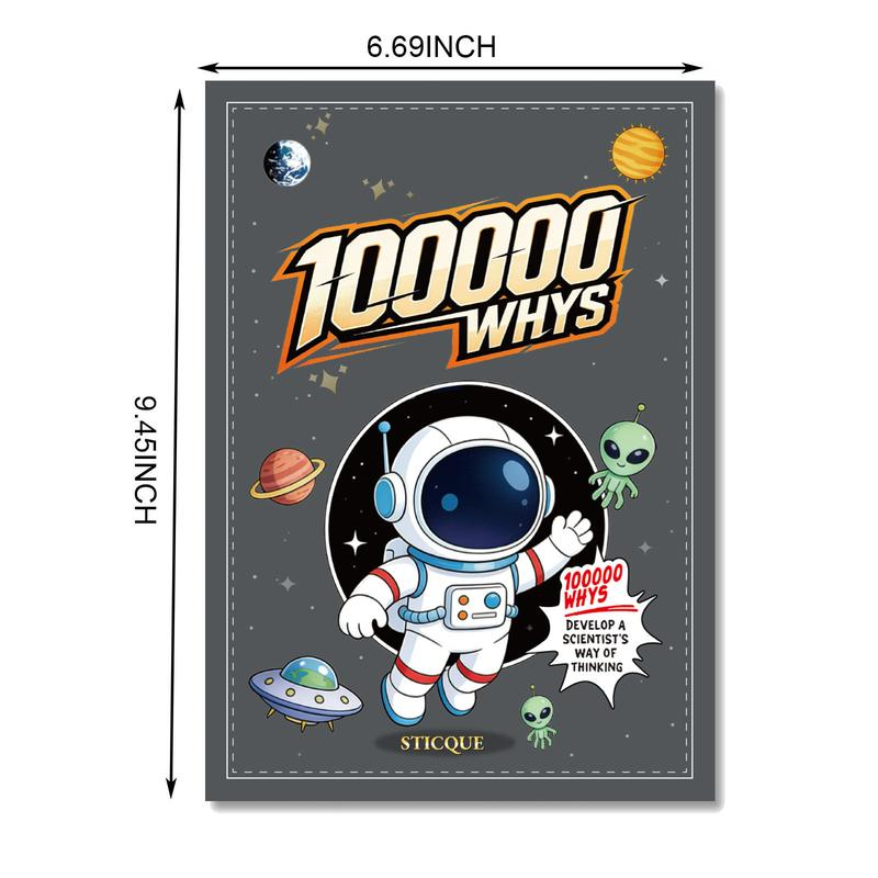 Children's encyclopedia 【Why 100,000?】 Extracurricular reading for primary school students NoteBooks
