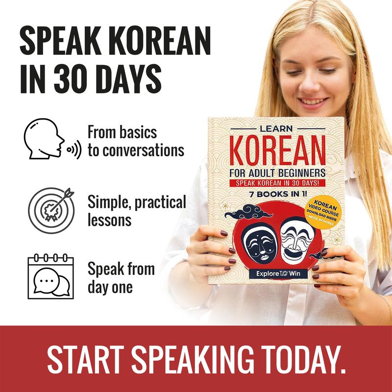 Comprehensive Korean Language Learning Bundle | 7-Book Series for Beginners
