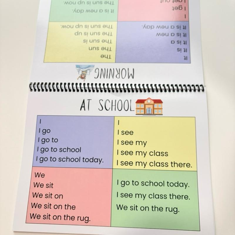 Interactive Reading Fluency Activity Book for Early Readers | Reusable Practice Resource with Markers