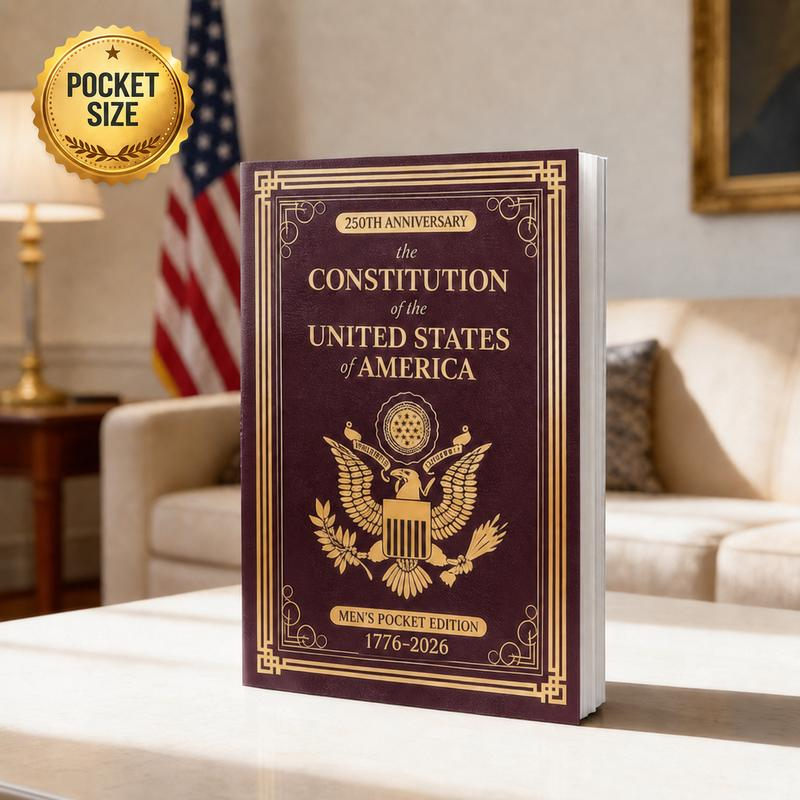Limited Edition Pocket Constitution & Declaration of Independence | 250th Anniversary Founding Documents