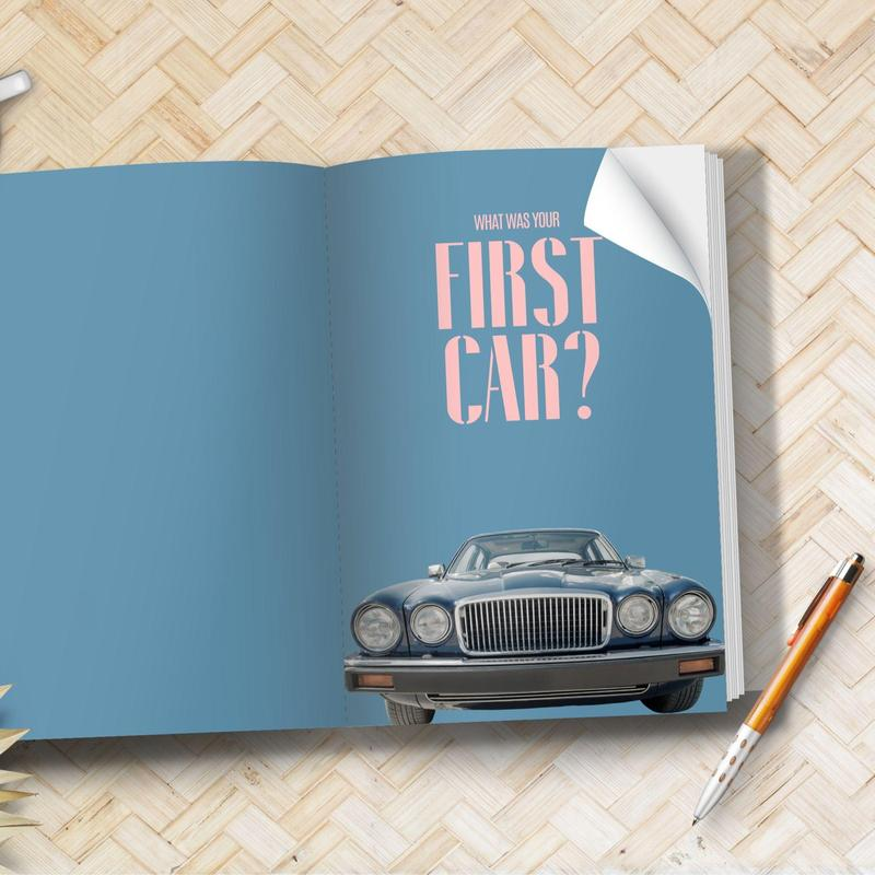 "Hey Dad, Tell Me Something I Don't Know" Guided Memory Journal | Keepsake Gift Book for Fathers