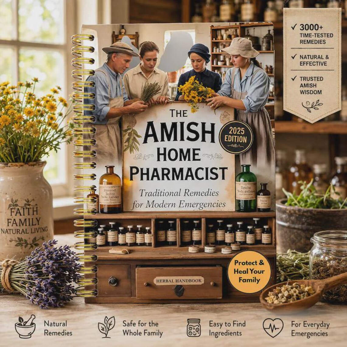 Ultimate Home Apothecary & Herbal Remedies Guide | Traditional Wellness Handbook
