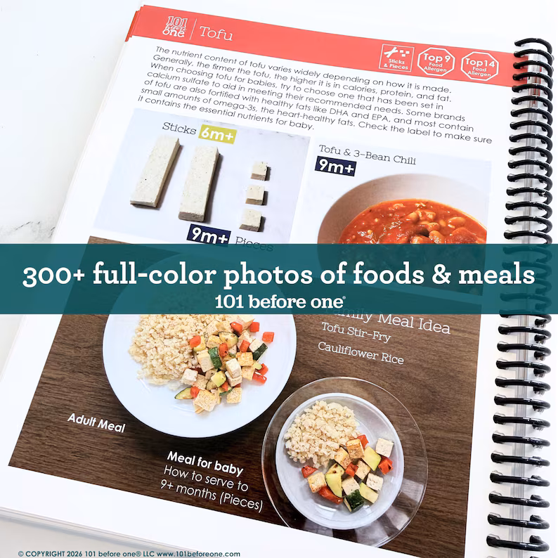 Ultimate Baby-Led Weaning Cookbook & Guide | 150+ Recipes & Food Tracker Magnet