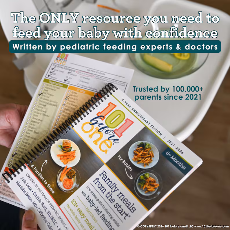 Ultimate Baby-Led Weaning Cookbook & Guide | 150+ Recipes & Food Tracker Magnet