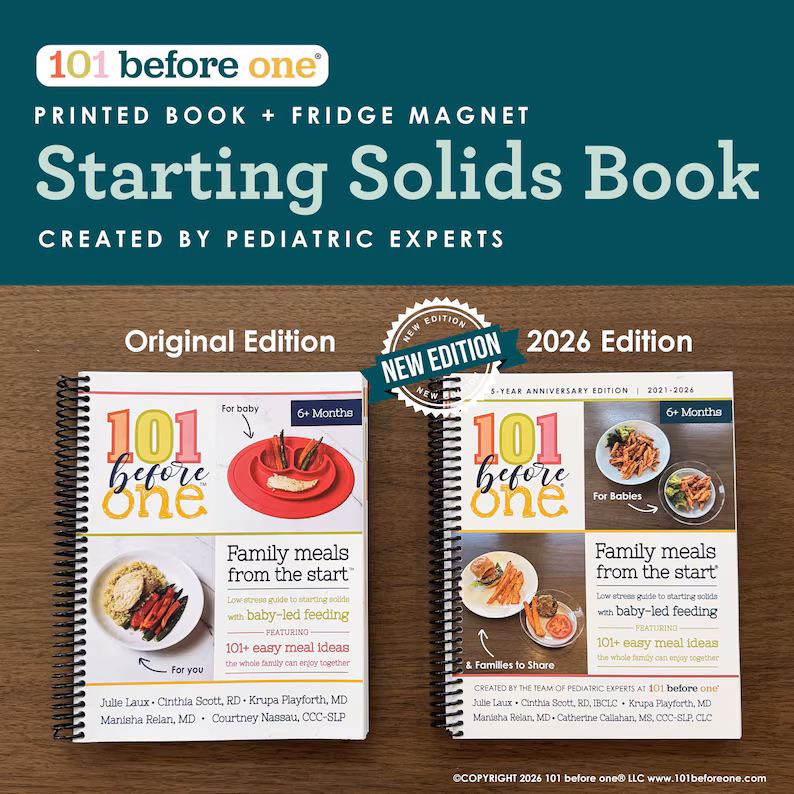 Ultimate Baby-Led Weaning Cookbook & Guide | 150+ Recipes & Food Tracker Magnet