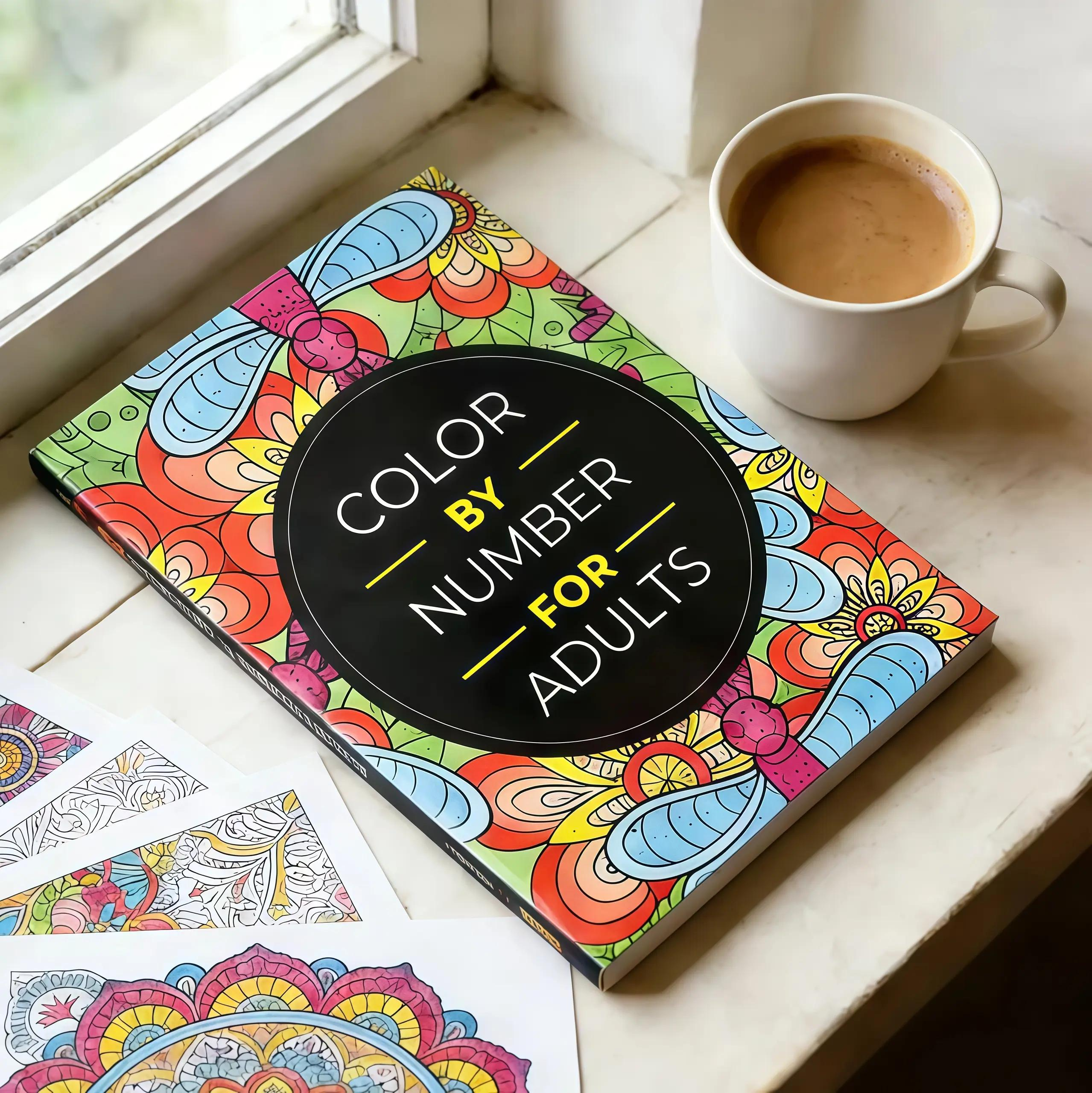 Color By Number For Adults:75 Beautiful Pictures Designed For Fun