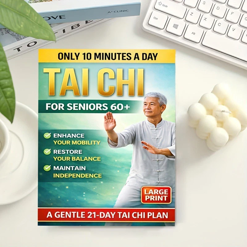 10-Minute Daily Tai Chi for Seniors | Low-Impact Weight Loss & Balance Guide