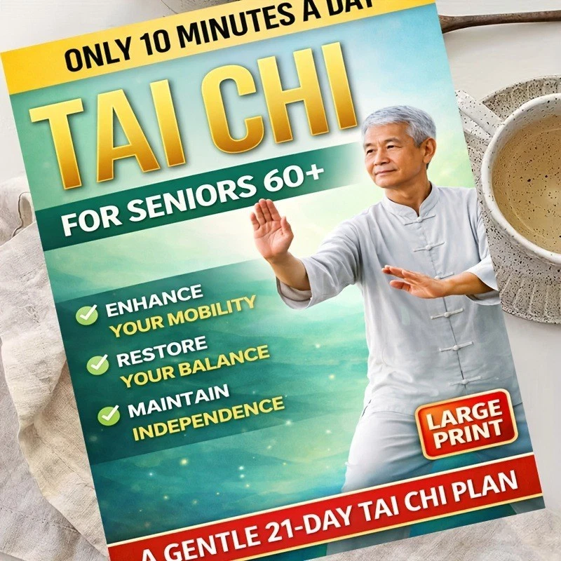 10-Minute Daily Tai Chi for Seniors | Low-Impact Weight Loss & Balance Guide