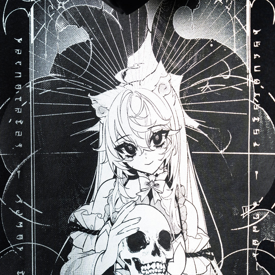 Moonnora Anime Cartoon Girl Tarot Hoodie