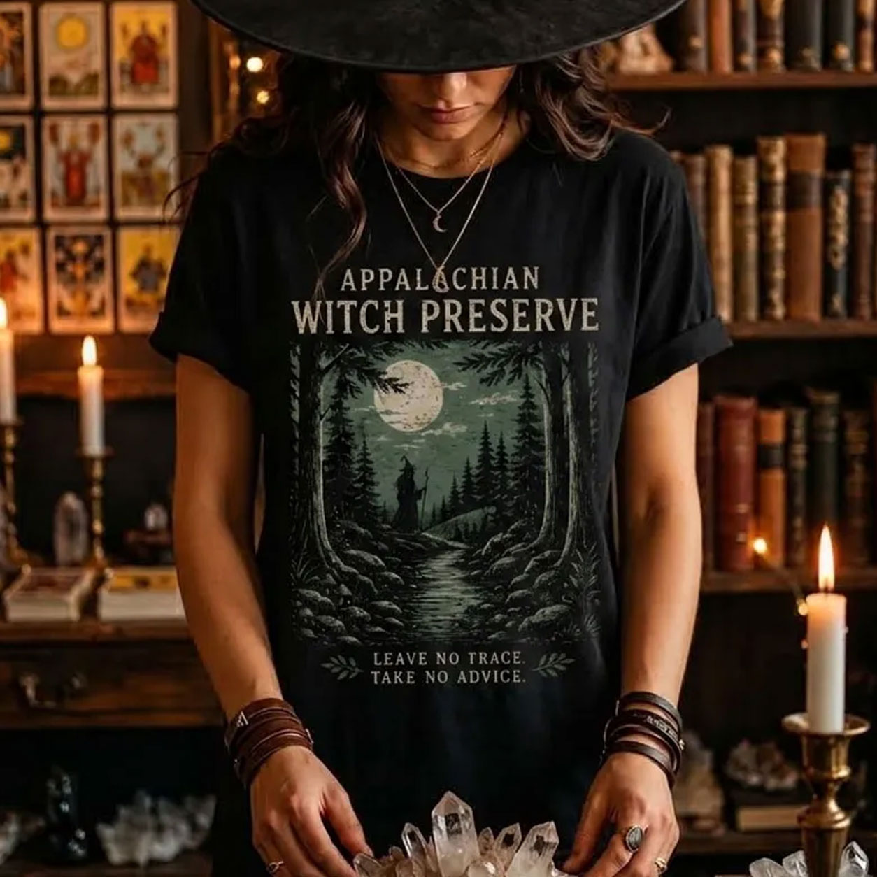 Moonnora Appalachian Witch Preserve T-Shirt