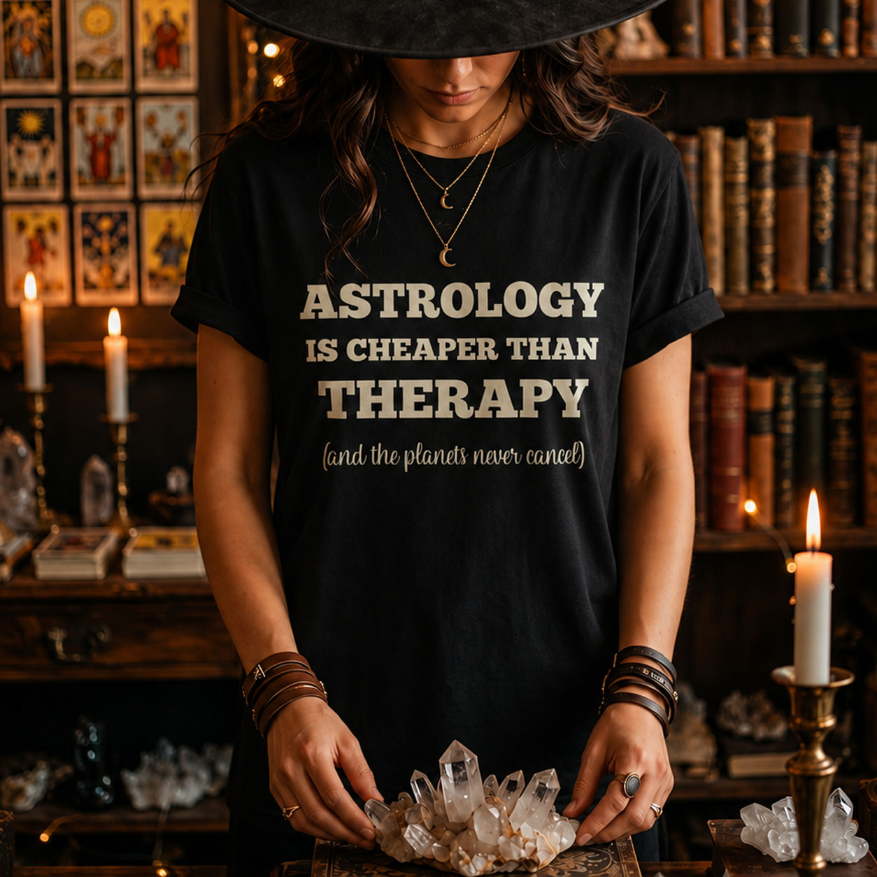 Moonnora Astrology Is Cheaper Than Therapy T-Shirt