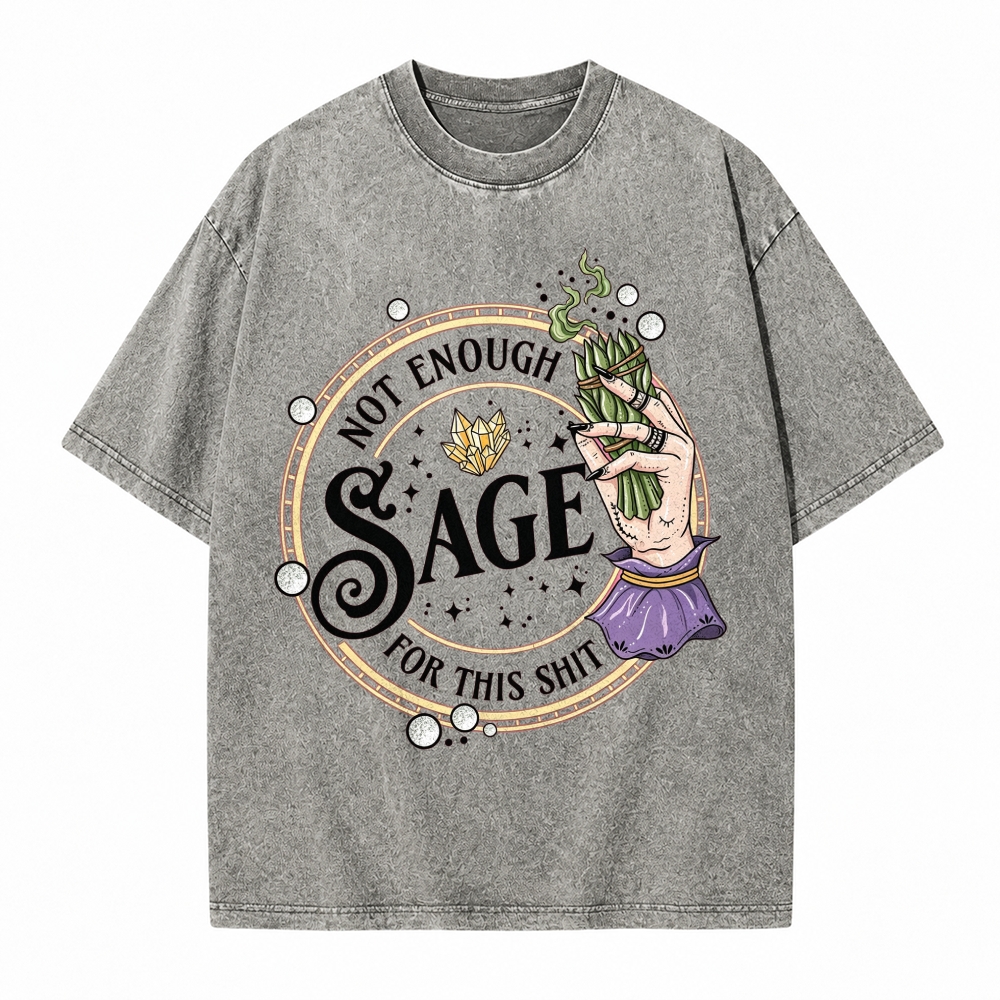 Moonnora Go Sage Yourself Washed T-Shirt