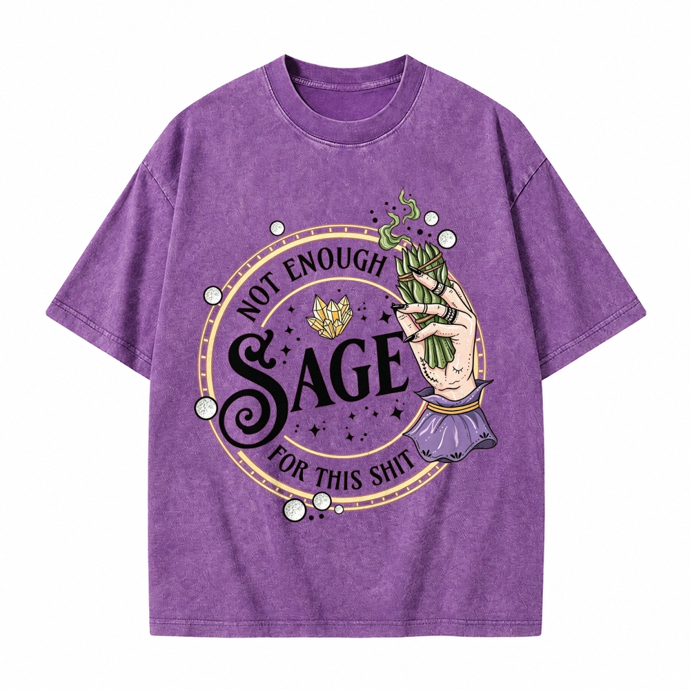 Moonnora Go Sage Yourself Washed T-Shirt